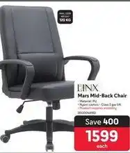 Makro Linx - mars mid-back chair offer