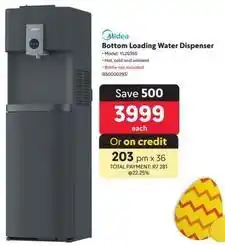 Makro Midea - bottom loading water dispenser offer