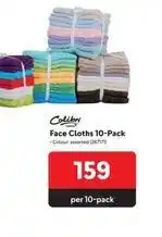 Makro Colibri face cloths 10-pack offer