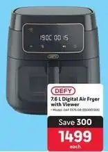Makro Defy - 7.6 l digital air fryer with viewer offer