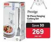Prestige - 16-piece hanging cutlery set