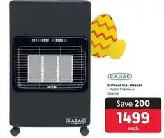 Makro Cadac - 3-panel gas heater offer