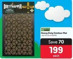 Makro Heavy duty outdoor mat offer