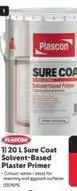 Makro Plascon - 20 l sure coat solvent-based plaster primer offer