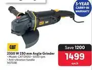 Makro CAT 2300W 230mm Angle Grinder DX351-Each offer