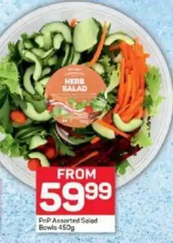 Pick n Pay PrP Assorted Salad Bowls 450g offer