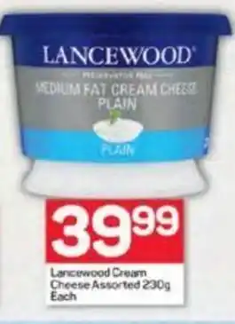 Pick n Pay Lancewood Cream Cheese Assorted 230g Each offer