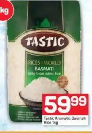 Pick n Pay Tastic Aromatic Basmati Rice 1kg offer