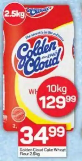 Pick n Pay Golden Cloud Cake Wheat Flour 2.5kg offer