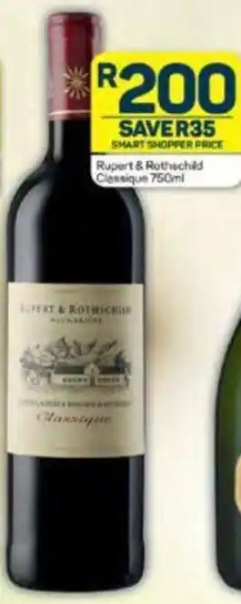 Pick n Pay Rupert & Rothschild Classique 750ml offer