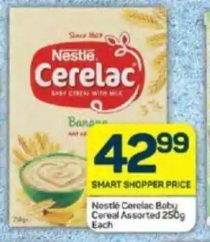 Pick n Pay Nestlé Cerelac Baby Cereal Assorted 250g Each offer