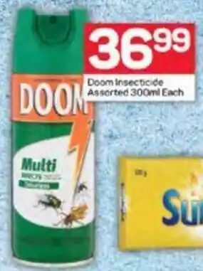 Pick n Pay Doom Insecticide Assorted 300ml Each offer
