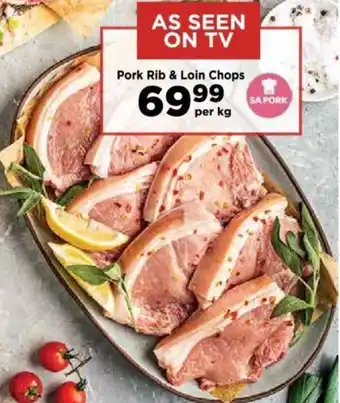Food Lover's Market Pork Rib & Loin Chops offer