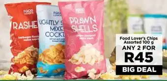 Food Lover's Market Food Lover's Chips Assorted 100g offer