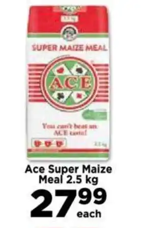 Food Lover's Market Ace Super Maize Meal 2.5 kg offer