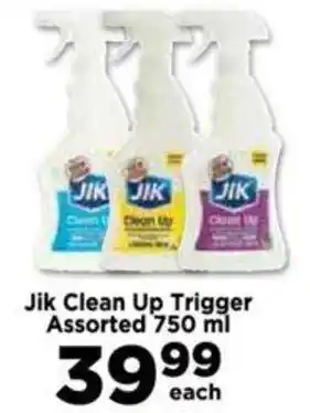 Food Lover's Market Jik Clean Up Trigger Assorted 750 ml offer