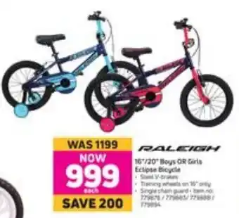 Game Raleigh Eclipse Bicycle offer