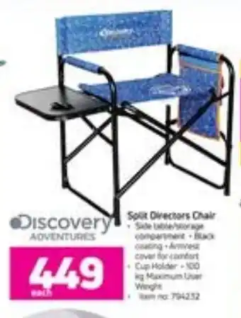 Discovery Split Directions Chair