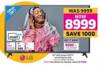 Game LG 55" UHD LED TV offer