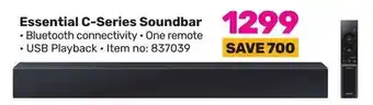 Game Essential C-Series Soundbar offer