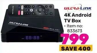 Game Ultra Link 4K Android TV Box offer