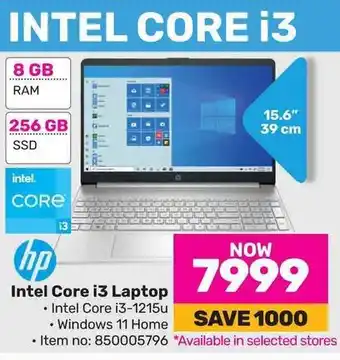 Game hp Intel Core i3 Laptop offer