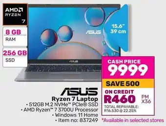 ASUS Ryzen 7 Laptop