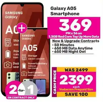 Game Galaxy A05 Smartphone offer