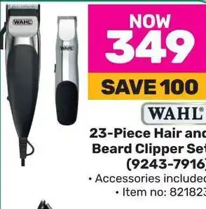 Game WAHL 23-Piece Hair and Beard Clipper Set offer