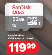 PEP Sandisk Ultra 32GB Micro SD Card offer