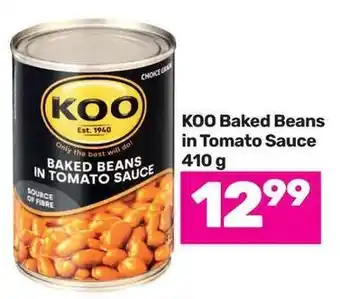 Game KOO Baked Beans in Tomato Sauce 410g offer