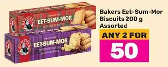 Game Bakers Eet-Sum-Mor Biscuits 200 g Assorted offer