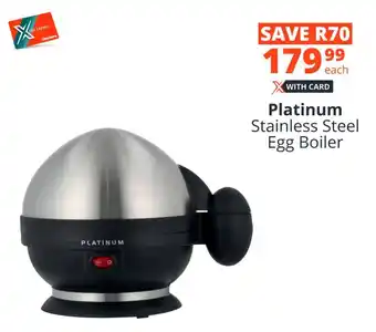 Checkers Platinum Stainless Steel Egg Boiler offer