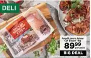 Food Lover's Market Food Lover's Prime Cut Bacon-1Kg Per Pack offer