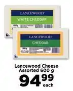 Food Lover's Market Lancewood Cheese Assorted-600g Each offer