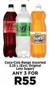 Food Lover's Market Coca-Cola Range Assorted-For Any 3 x 2.25Ltr offer
