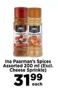 Food Lover's Market Ina Paarman's Spices Assorted-200ml Each offer