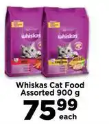 Food Lover's Market Whiskas Cat Food Assorted-900g Each offer