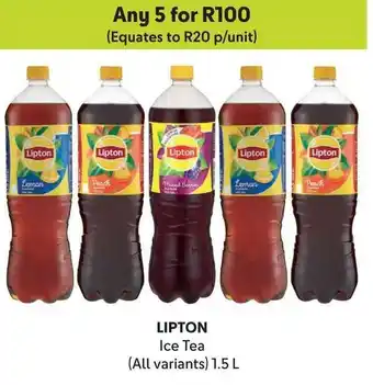 Makro LIPTON Ice Tea (All variants) 1.5 L offer