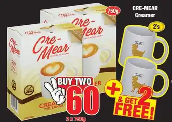 Cre-Mear Creamer 2x750g