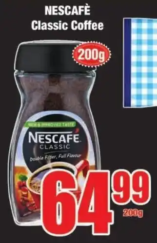 Boxer Build Nescafé Classic Coffee 200g offer