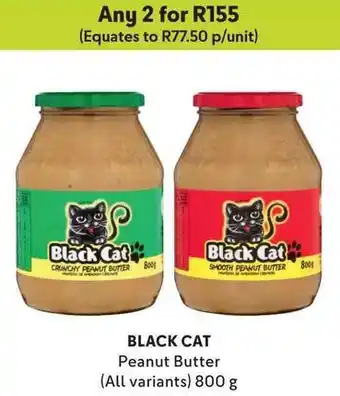 Makro BLACK CAT Peanut Butter (All variants) 800 g offer