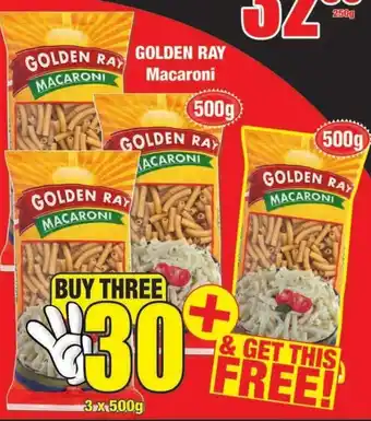 Golden Ray Macaroni 3x500g