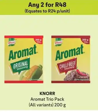 Makro KNORR Aromat Trio Pack (All variants) 200 g offer