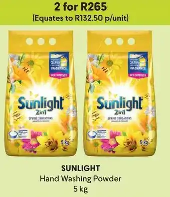 Makro SUNLIGHT Hand Washing Powder 5 kg offer