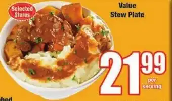 Value Stew Plate