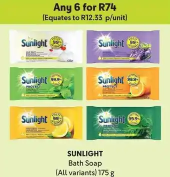 Makro SUNLIGHT Bath Soap (All variants) 175 g offer