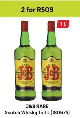 Makro J&B RARE Scotch Whisky 1x1L offer