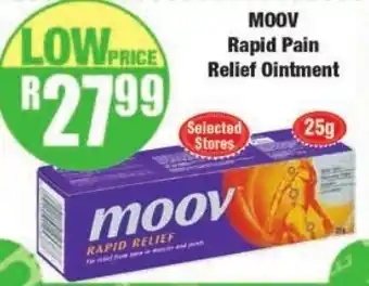 Moov Parid Pain Relief Ointment 25g