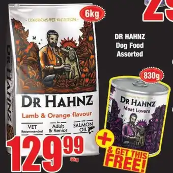 Dr Hahnz Dog Food Assorted 6kg